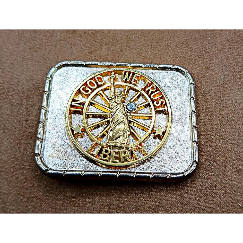 Vintage Statue of Liberty's 100th Anniversary - BELT BUCKLE